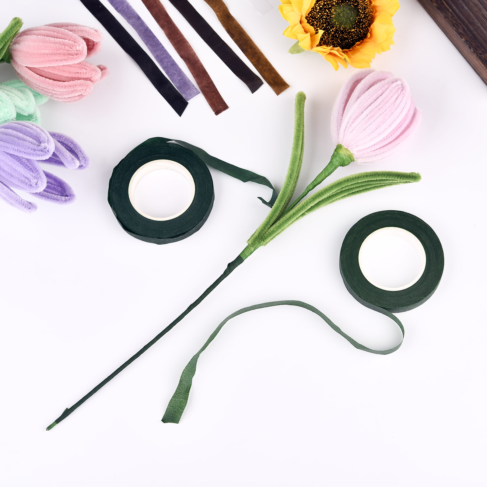 30 Yards Blumenstielband Corsa – Florist Supply Bulk Bewertung und Preis