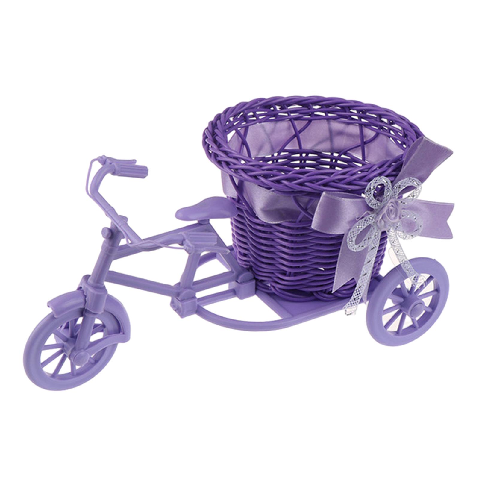 Fahrrad künstliche Blumen korb – Florist Supply Vases Bewertung und Preis