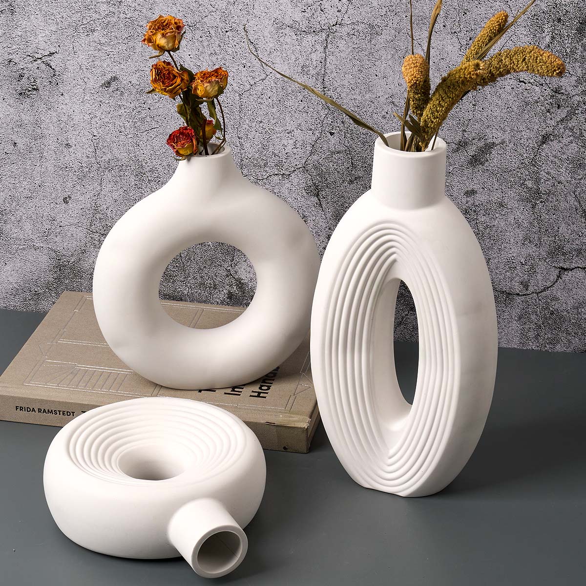 Nordic Streifen Vase Silikon F – Florist Supply Vases Bewertung und Preis