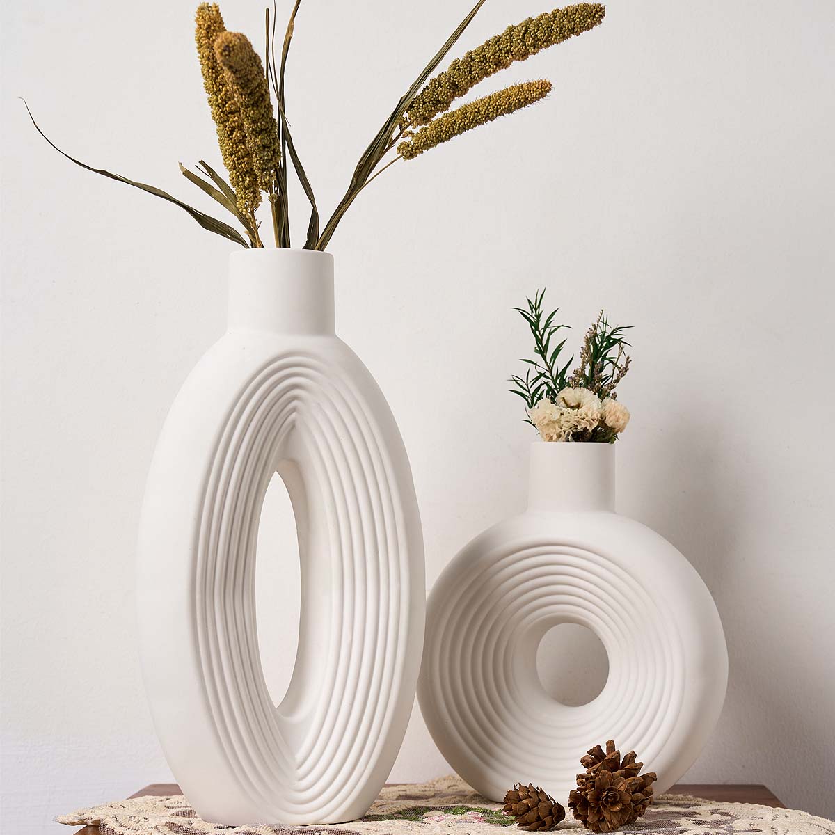 Nordic Streifen Vase Silikon F – Florist Supply Vases Bewertung und Preis