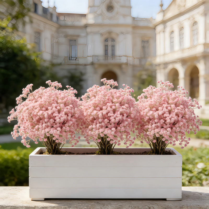 130-Stängel Rosa Schleierkraut – Florist Supply Bulk Bewertung und Preis
